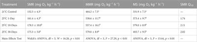 Metabolic resilience of the Australasian snapper (Chrysophrys auratus) to marine heatwaves and hypoxia